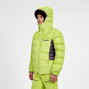 MTN Arete Ultra Daunen-Hoody für Herren - Gelb/Lila