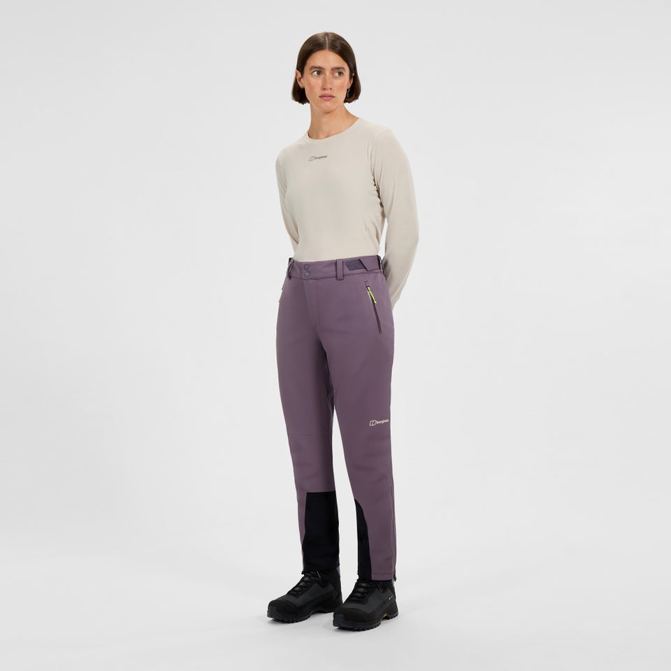 Women's Ridge-Roamer Softshell Pant  - Purple