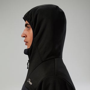 Men's Vaskye Hybrid Hooded Insulated Jacket - Black