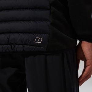 Men's Vaskye Hybrid Hooded Insulated Jacket - Black