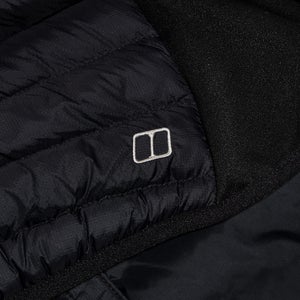 Men's Vaskye Hybrid Hooded Insulated Jacket - Black