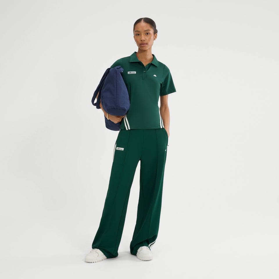 Women's Di Lepre Polo Top Dark Green