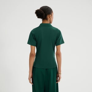 Women's Di Lepre Polo Top Dark Green