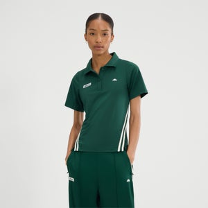 Women's Di Lepre Polo Top Dark Green