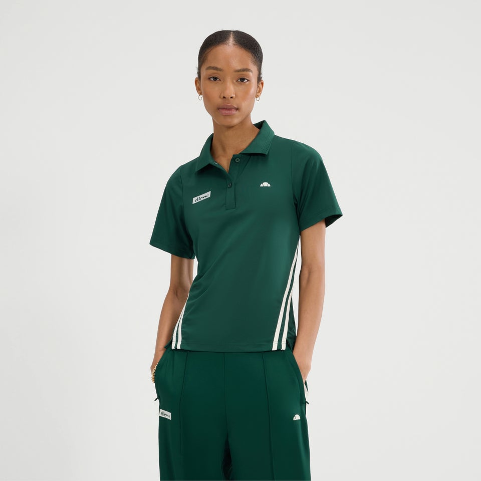 Poloshirt Di Lepre für Damen Dunkelgrün