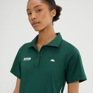 Women's Di Lepre Polo Top Dark Green