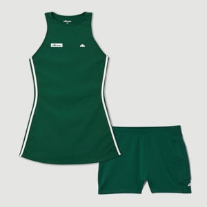 ELLESSE OLGIATA TENNIS DRESS AF DARK GREEN - 12
