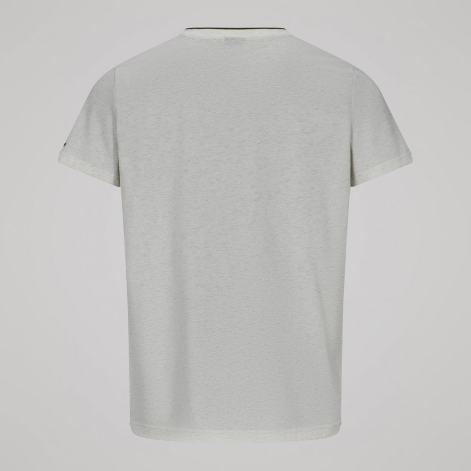 Mens Ireland Team Cotton Tee Cream Marl
