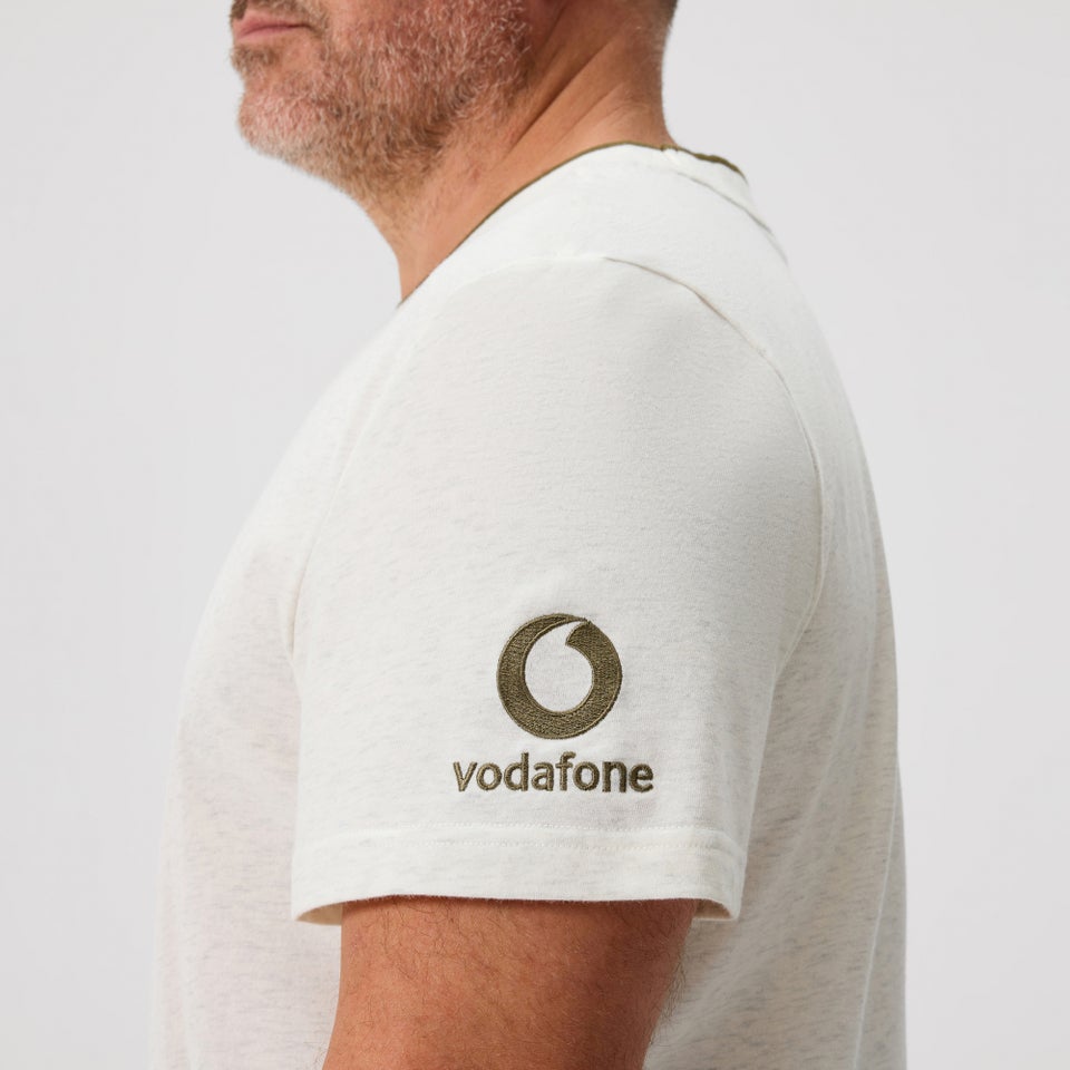 Mens Ireland Team Cotton Tee Cream Marl