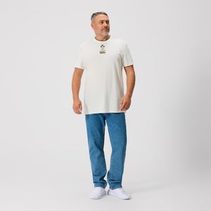 Mens Ireland Team Cotton Tee Cream Marl