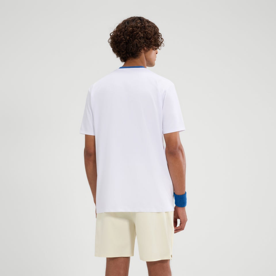 Men's Samzani Tee White/Blue