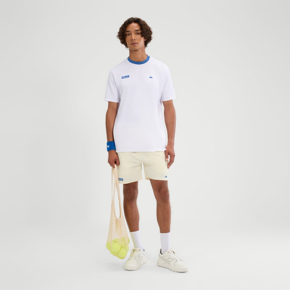 Men's Samzani Tee White/Blue