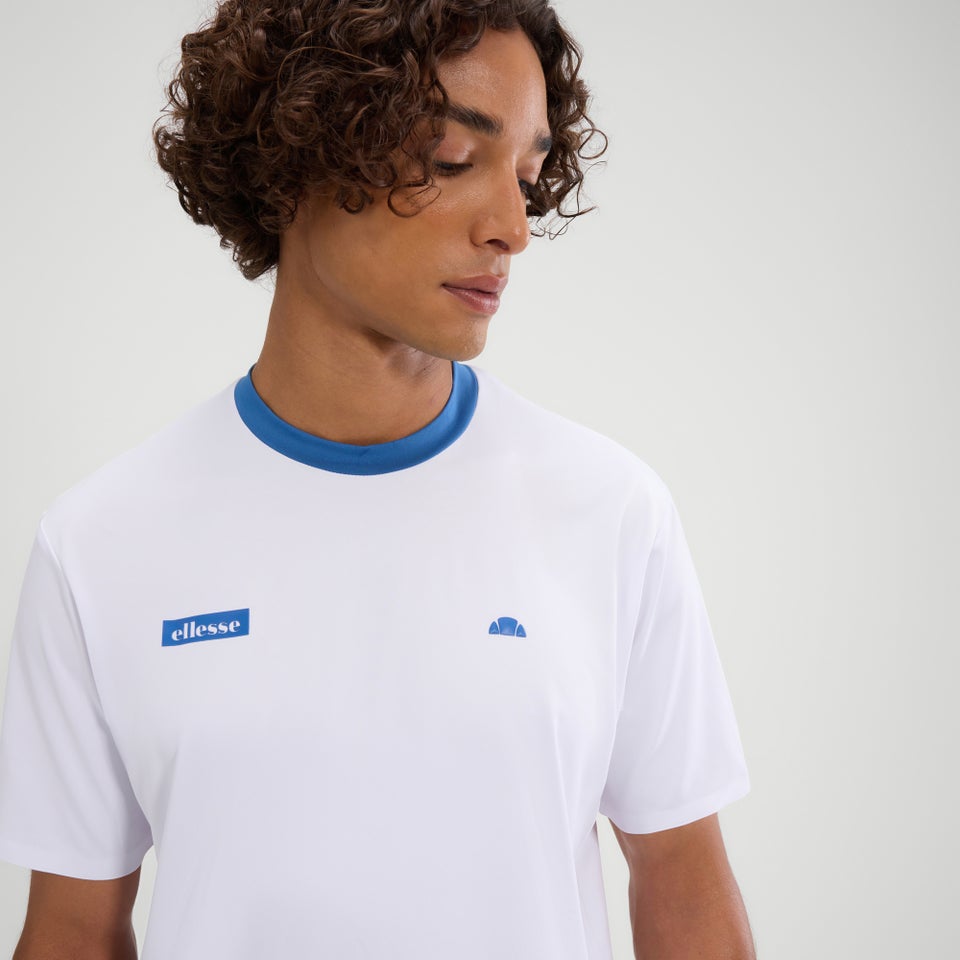 Men's Samzani Tee White/Blue