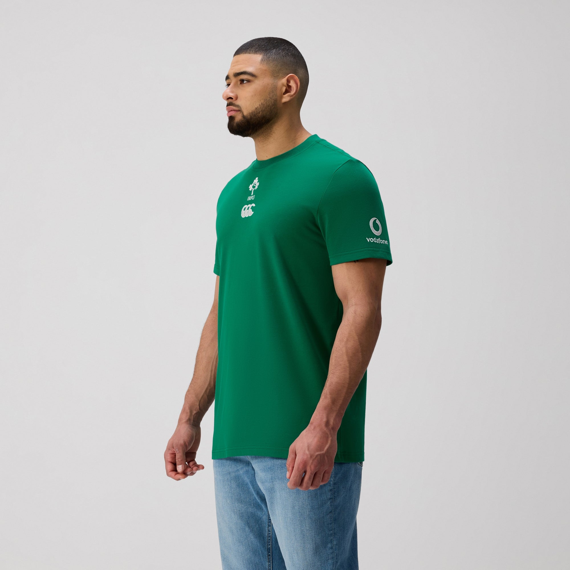 Mens Ireland Team Cotton Tee Green