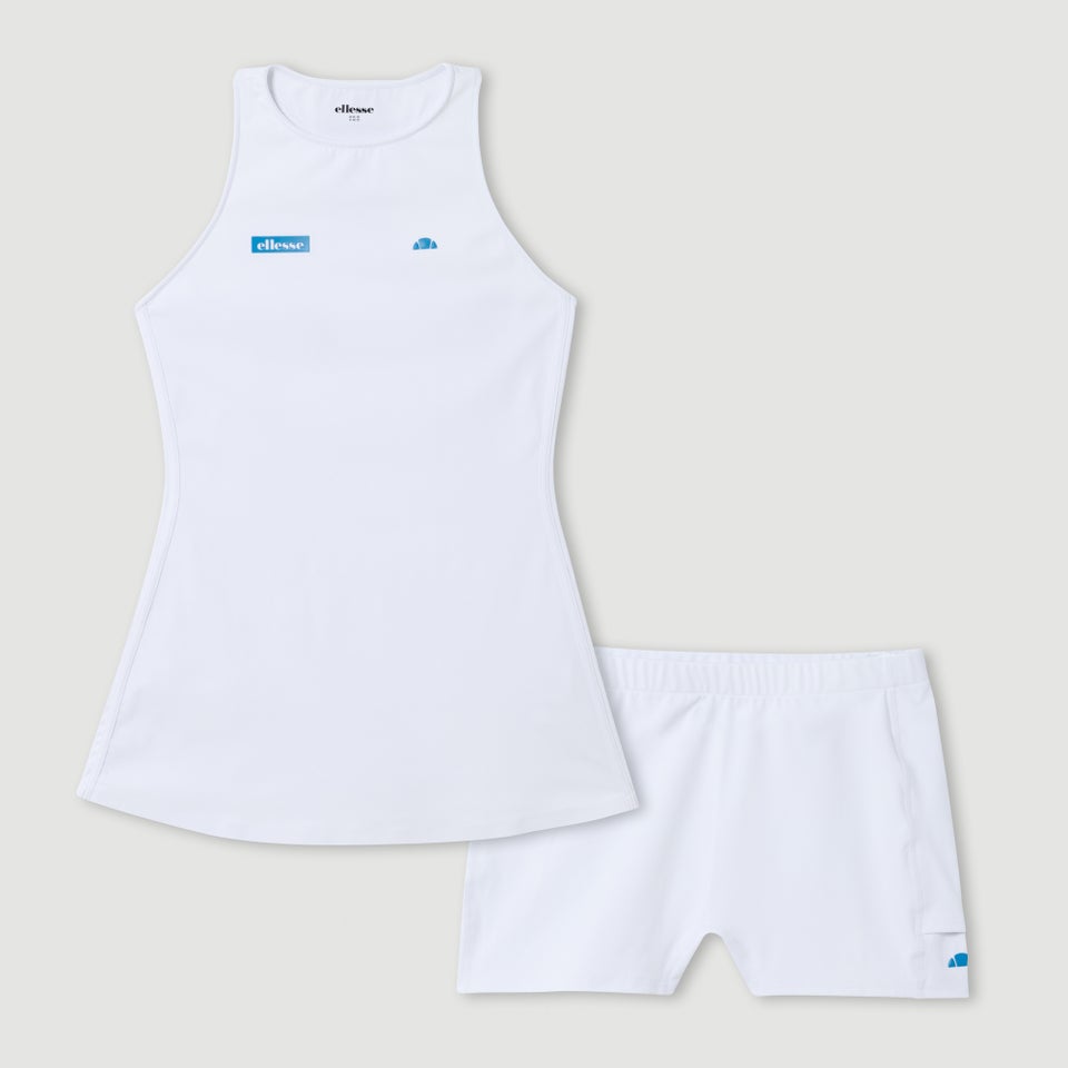 Tenniskleid Olgiata für Damen Weiß