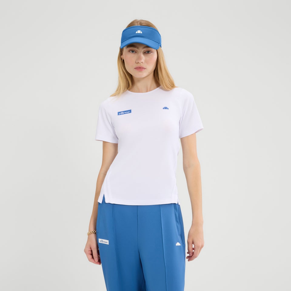 Women's Farnese Tee White/Blue