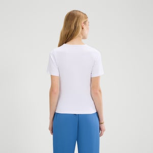 Women's Farnese Tee White/Blue