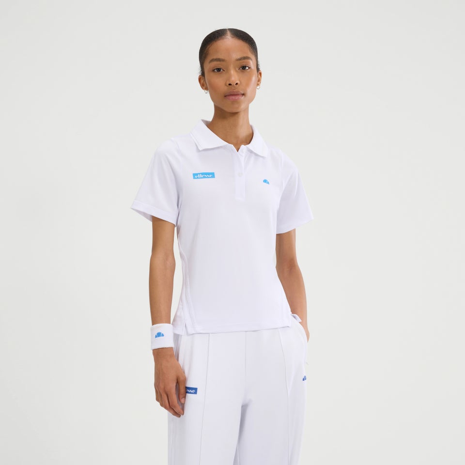 Women's Di Lepre Polo Top White