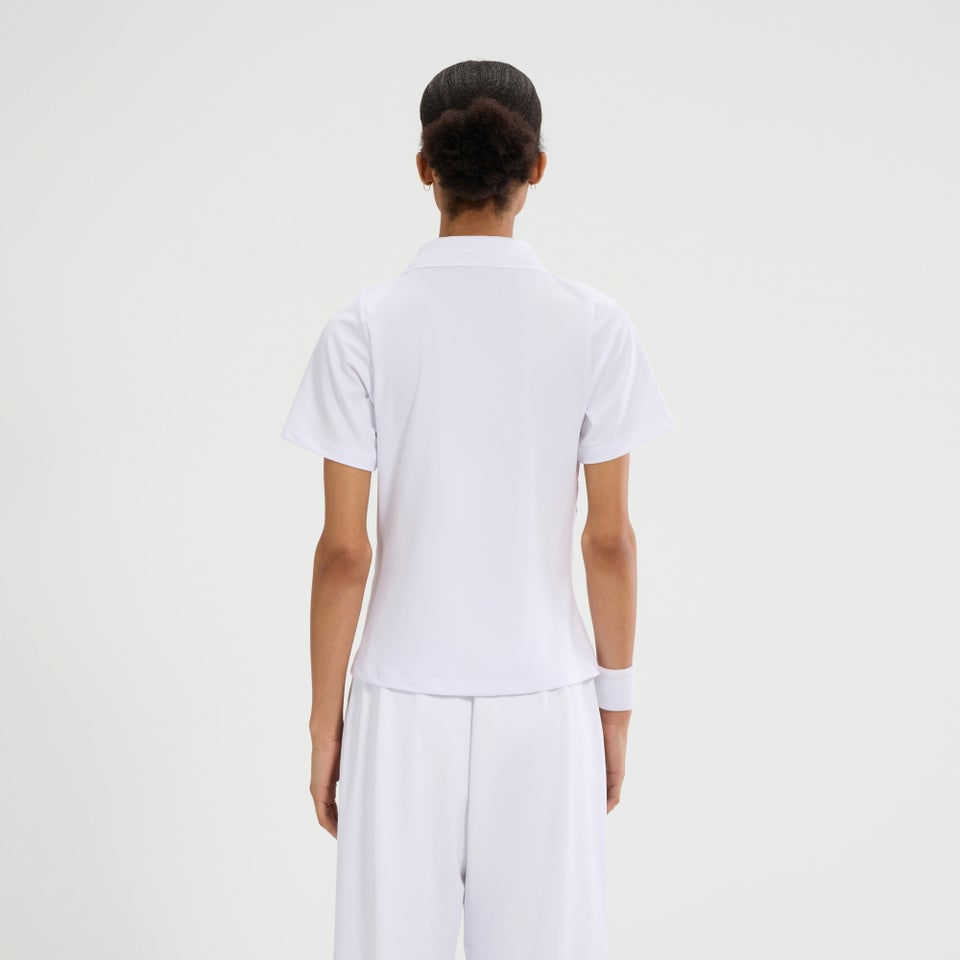 Women's Di Lepre Polo Top White