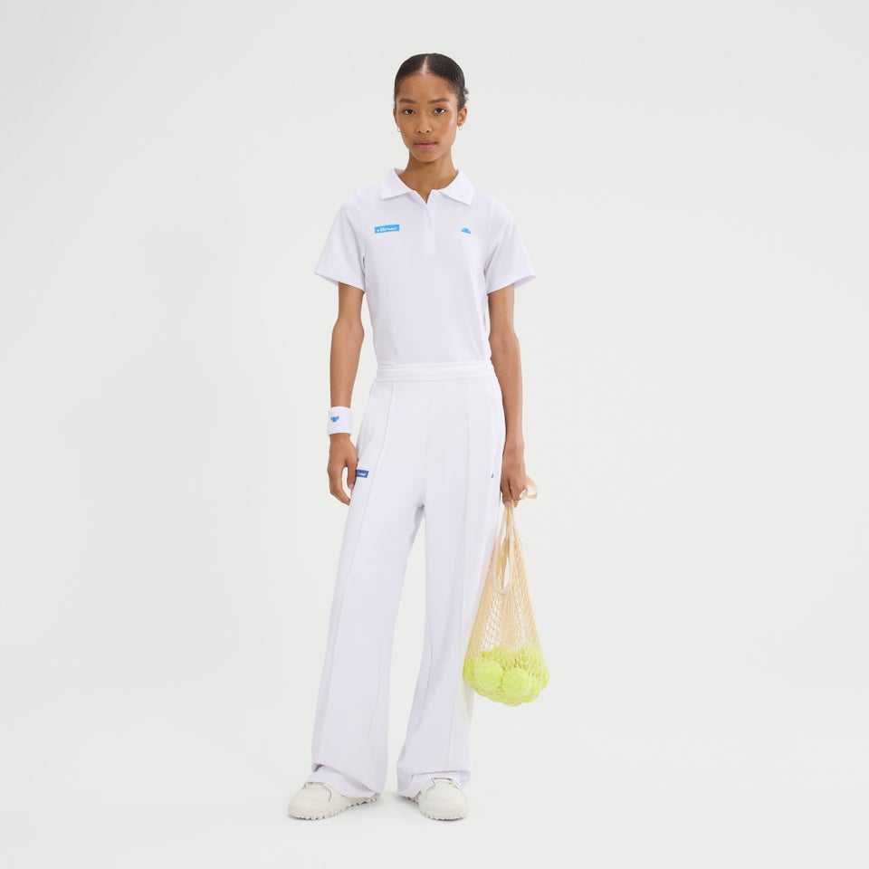 Women's Di Lepre Polo Top White