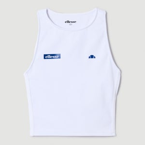 Top Liena für Damen Weiß/Blau