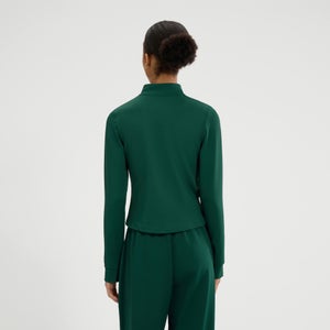 Women's Nerone Track Top Dark Green