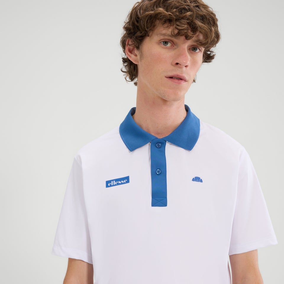 Men's Orelo Polo White/Blue