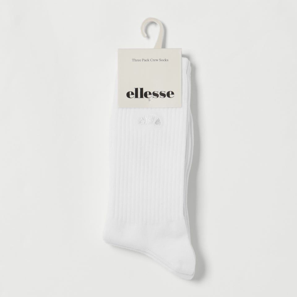 Unisex Procolia Tennis Socks 3 Pack White