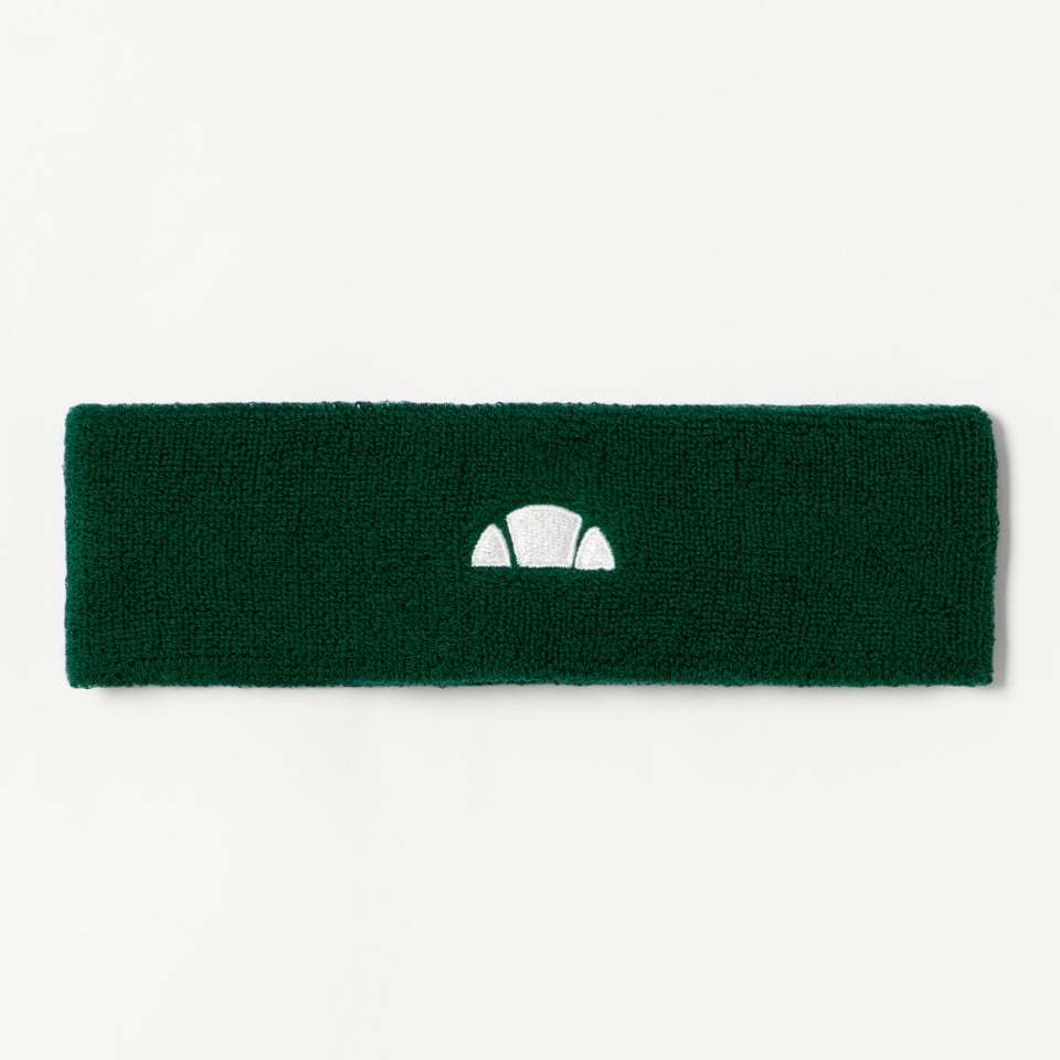 Unisex Del Fico Headband Dark Green
