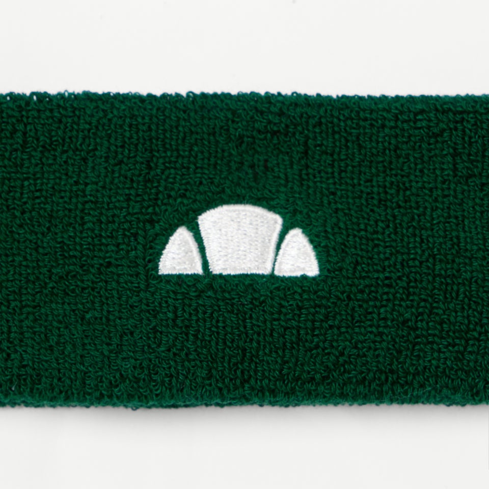 Unisex Del Fico Headband Dark Green