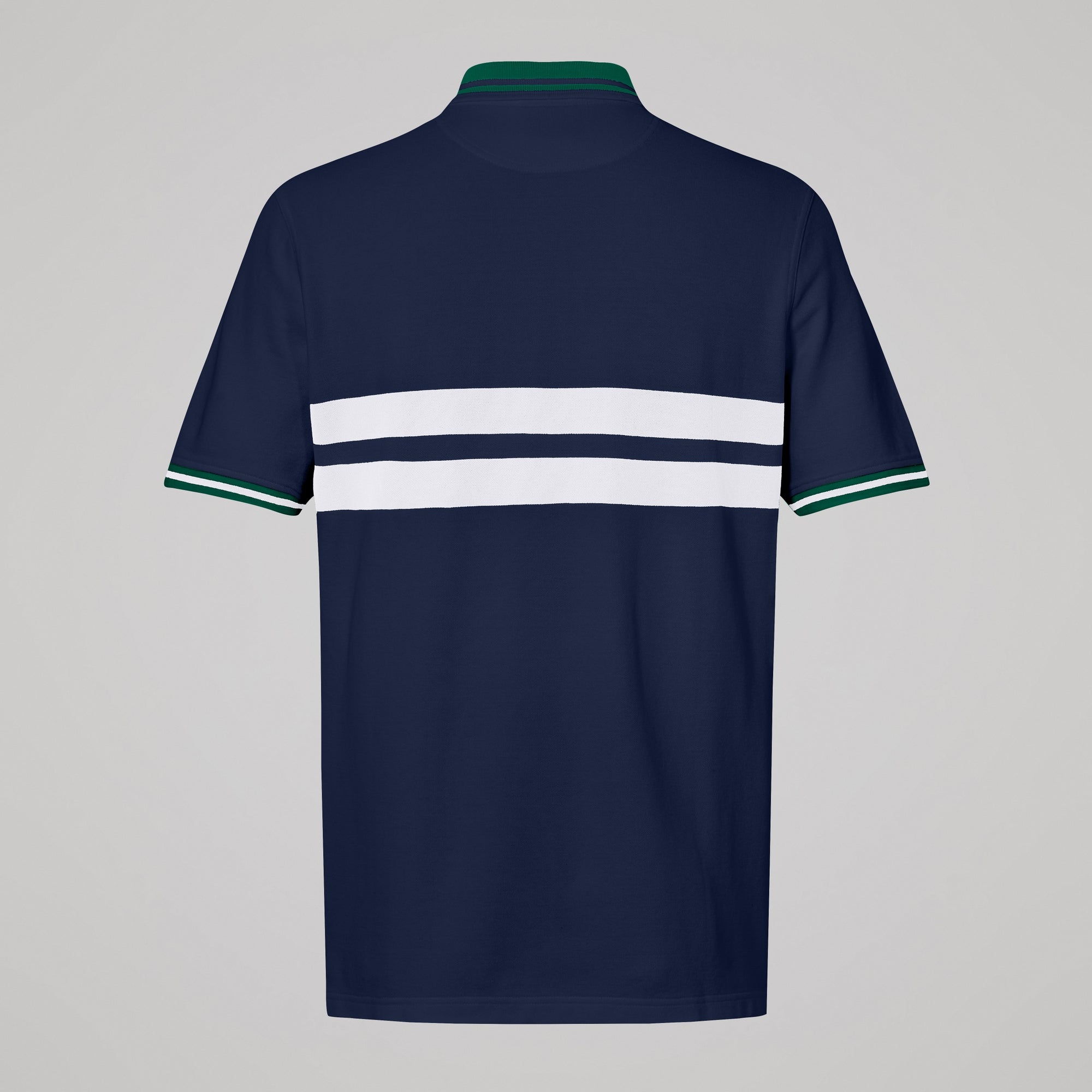 Mens Chest Stripe Polo Navy | Canterbury