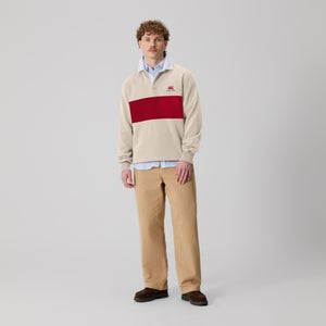 Mens Rugby Sweatshirt Beige