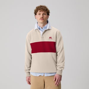 Mens Rugby Sweatshirt Beige