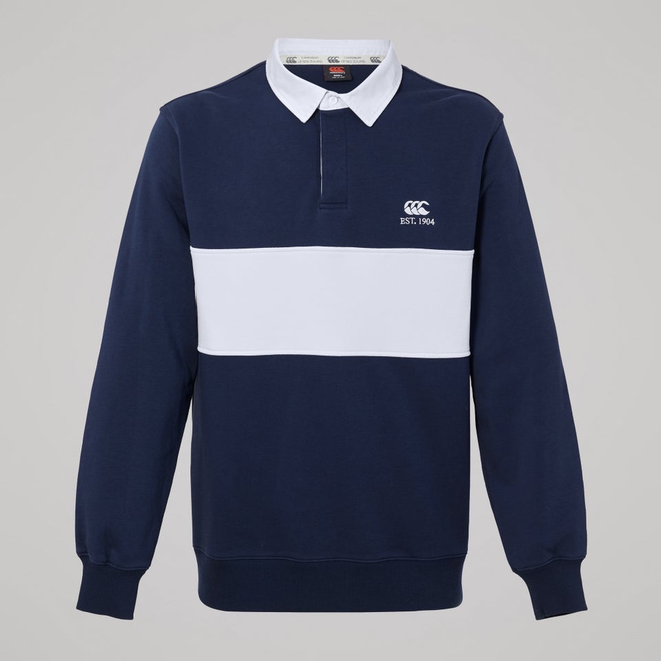 Mens Rugby Sweatshirt Navy