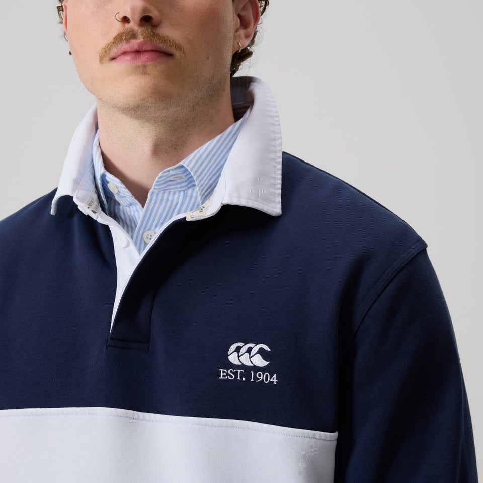 Mens Rugby Sweatshirt Navy