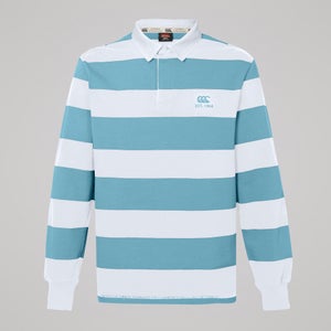 Mens Hoop Rugby Jersey Blue