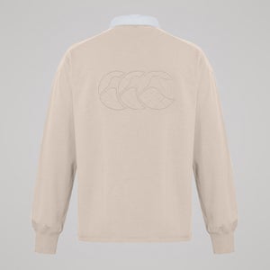 Mens The Rugby Jersey Beige