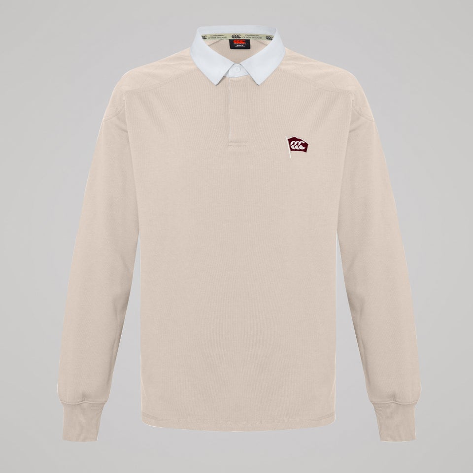 Mens The Rugby Jersey Beige