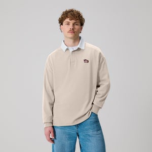 Mens The Rugby Jersey Beige