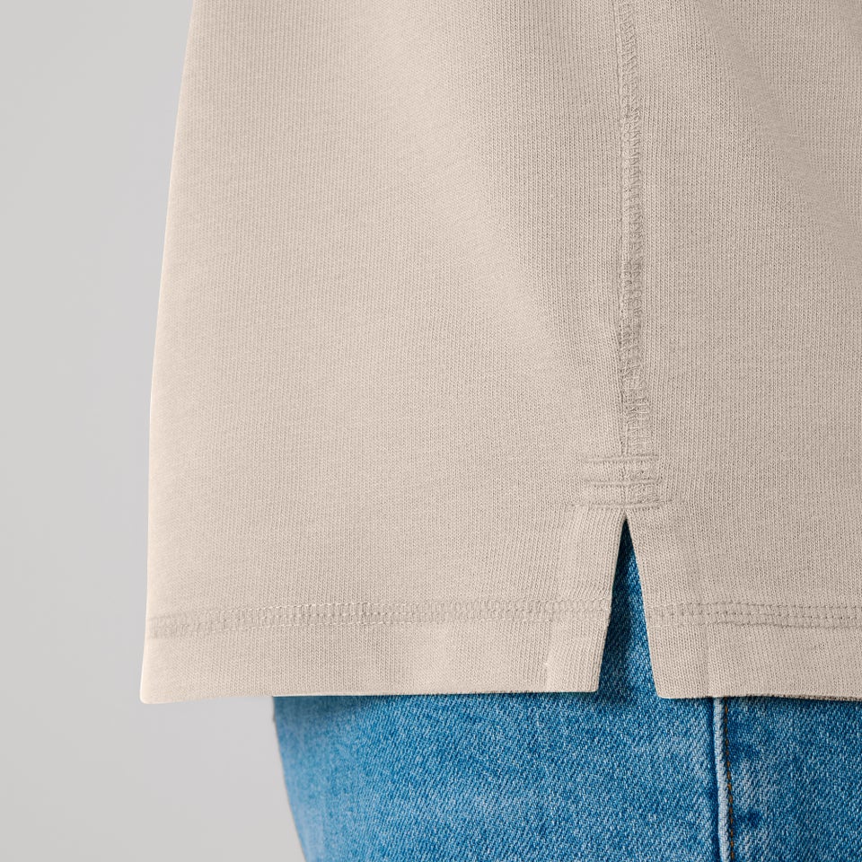 Mens The Rugby Jersey Beige