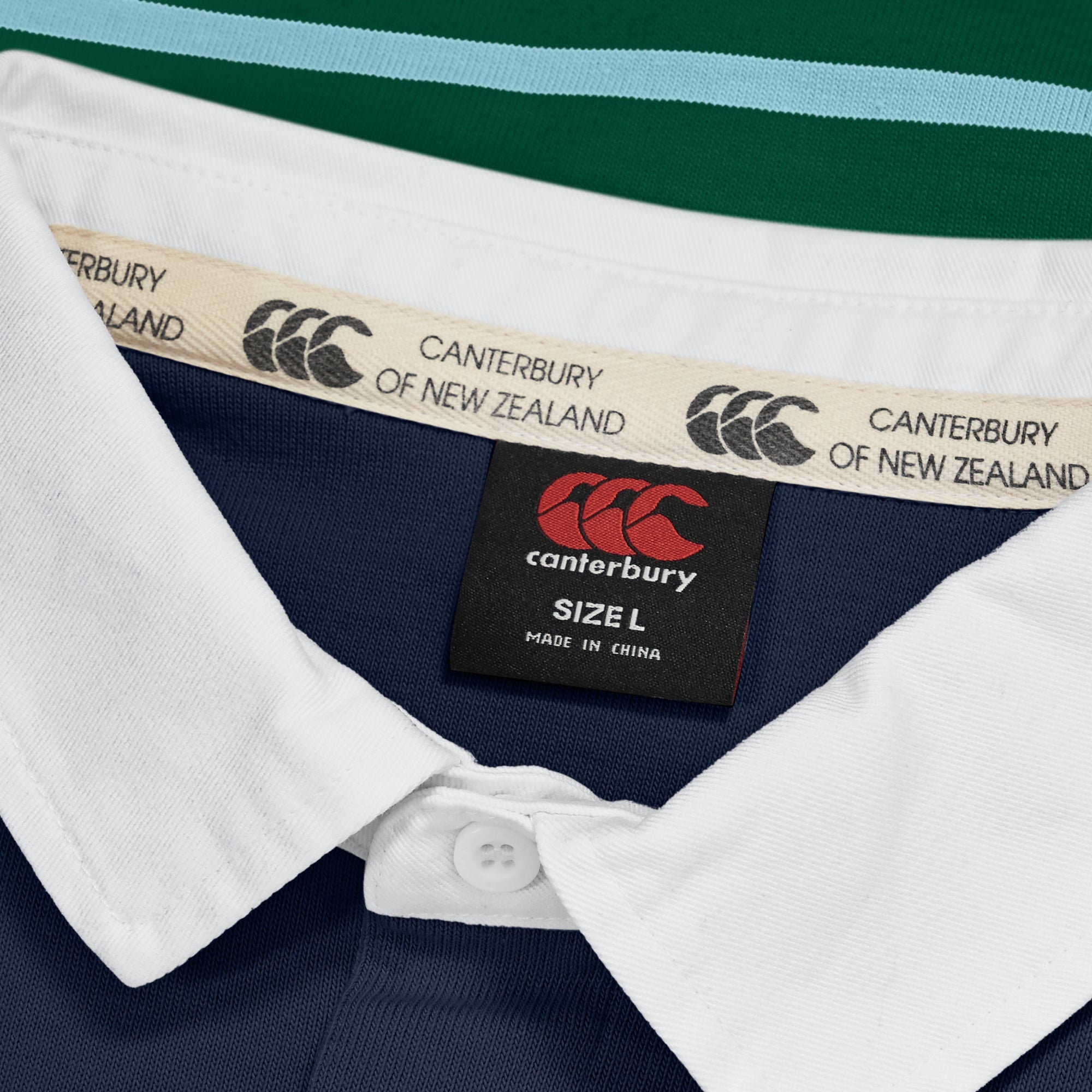CANTERBURY OF NEW ZEALAND ラグビーシャツ size M CANTERBURY OF NEW ZEALAND ラグビーシャツ size M