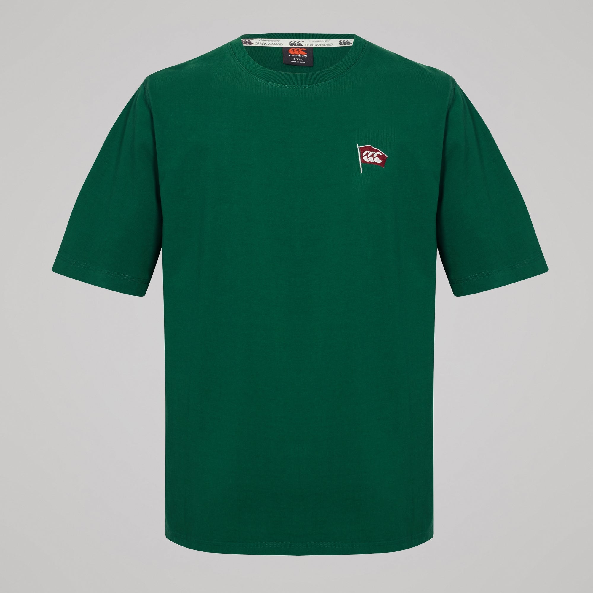 Mens Classic T-Shirt Green | Canterbury