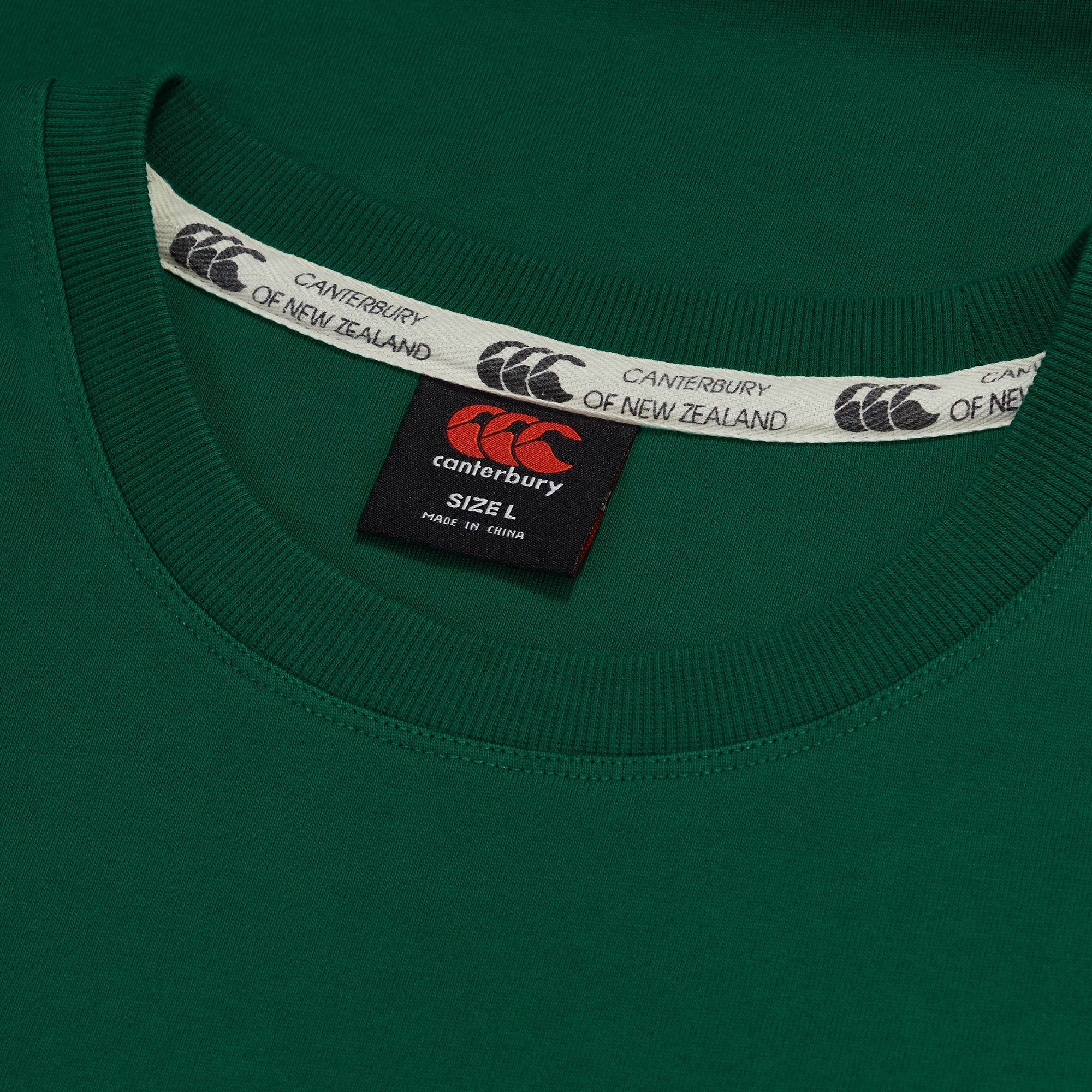 Mens Classic T-Shirt Green | Canterbury