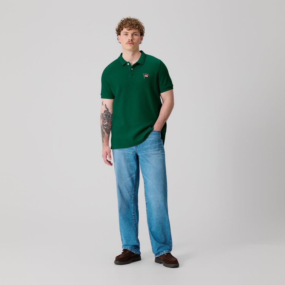Mens Classic Polo Green