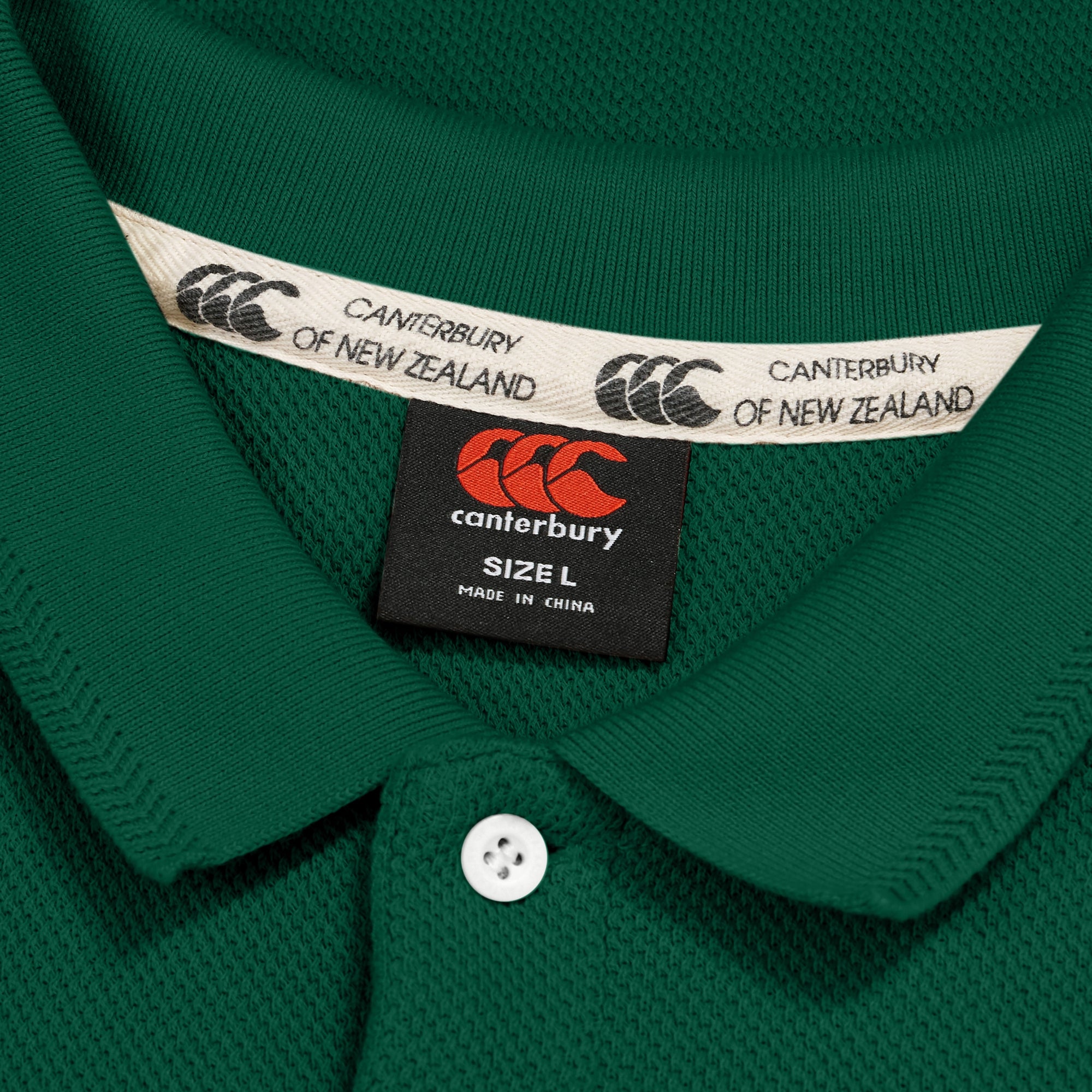 Mens Classic Polo Green | Canterbury