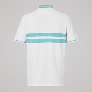 CANTERBURY CHEST STRIPE CCC POLO AM WHITE