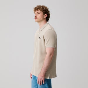 Mens Classic Polo Beige