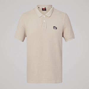Mens Classic Polo Beige