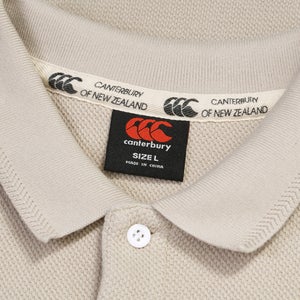 Mens Classic Polo Beige