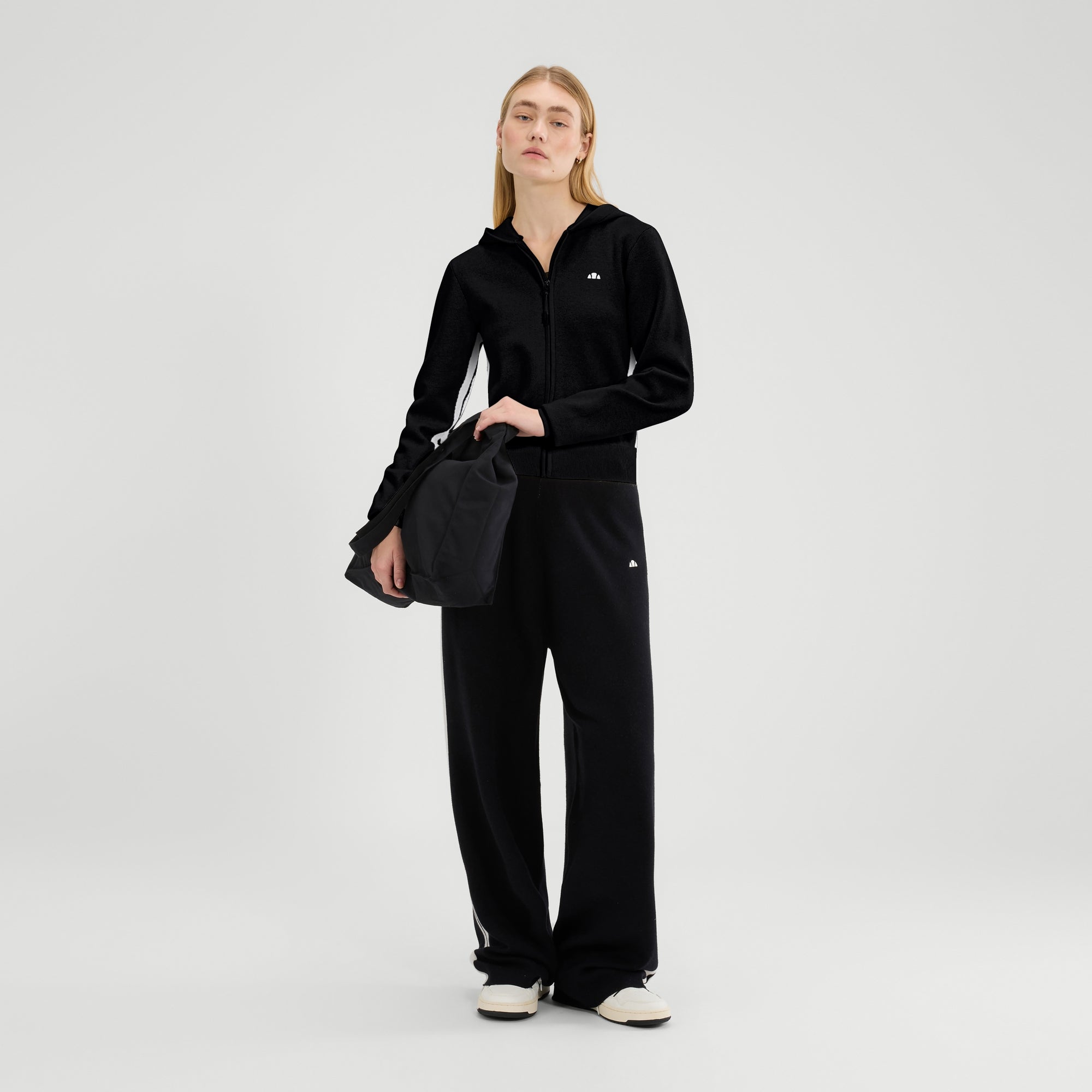 Women's Laneisa Knitted Hoodie Black | ellesse UK